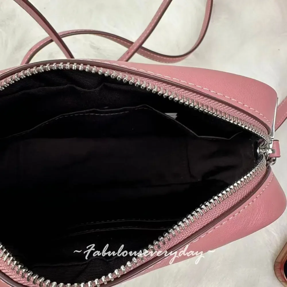 Coach Mini Jamie Camera Bag Crossbody With Star Print/Sv/Dusty Pink CCI73 NWT